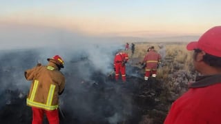 Mujer de 80 años fallece tras un incendio forestal en Puno