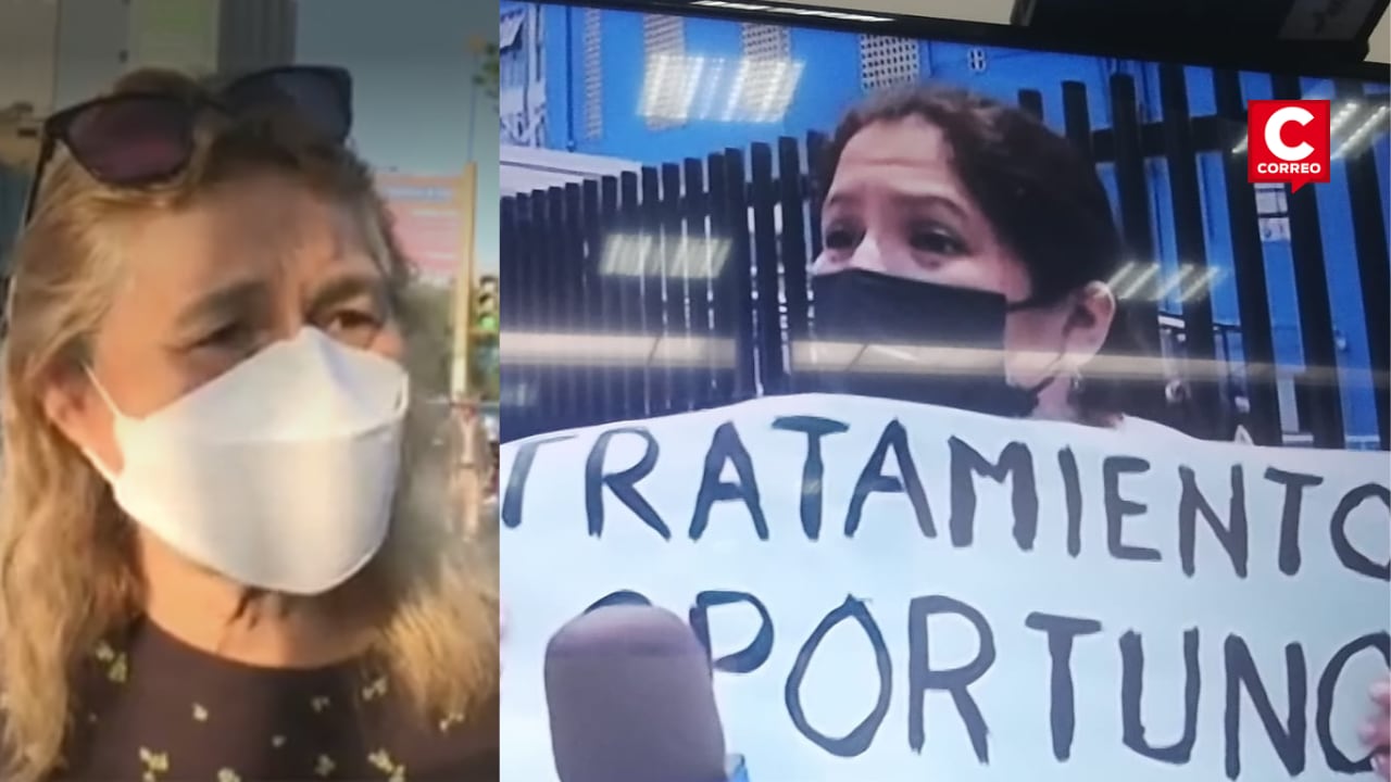 Pacientes oncológicos de EsSalud claman por medicinas y equipos averiados en Lima. (Fotos: captura Canal N)