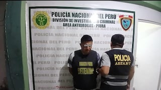 Piura: Detienen a dos personas en posesión de drogas en el distrito de Castilla