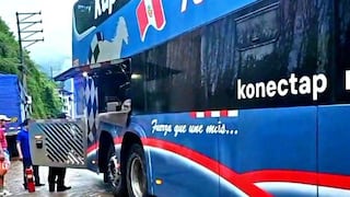 Perené: cortocircuito en bus de Turismo Raraz causa alarma entre pasajeros