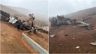 Helicóptero que salió desde base aérea en Pisco, se estrella y deja 15 fallecidos
