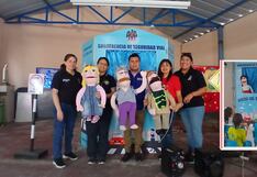 Trujillo: Niños aprenden normas de seguridad vial con show de títeres