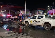 Incendio en grifo de Arequipa desata terror al quemarse dos vehículos