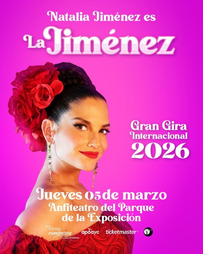 Natalia Jiménez vuelve a Lima para un esperado concierto luego de 10 años. (Foto: Instagram)