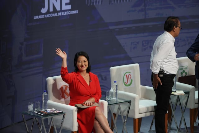 El lado B del quinto día de debate presidencial 2026 (Fotos: GEC)