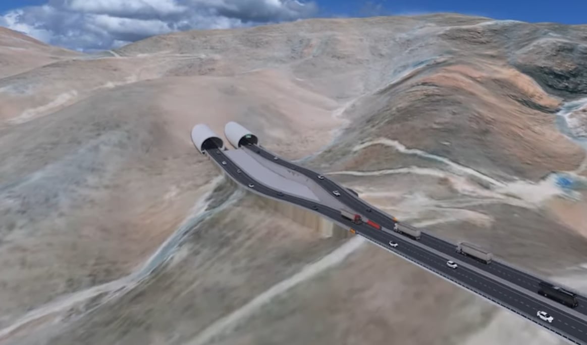 Presupuesto de túneles de la vía Arequipa-La Joya aumenta de S/113 millones a S/ 220 millones