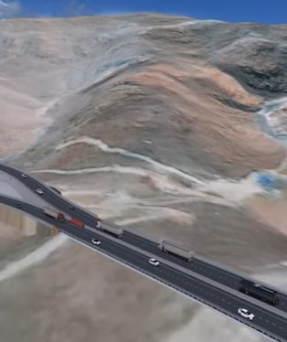 Presupuesto de túneles de la vía Arequipa-La Joya aumenta de S/113 millones a S/ 220 millones