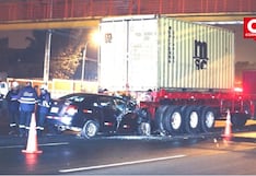 Panamericana Sur: Pasajera de taxi muere tras choque de auto contra tráiler