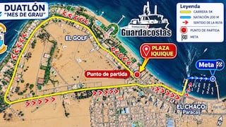 Pisco se prepara para el Duatlón Capitanía en homenaje al gran almirante Miguel Grau