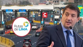 Reggiardo descarta cobro de peajes a corto plazo en Panamericana Sur y Norte tras salida de Rutas de Lima