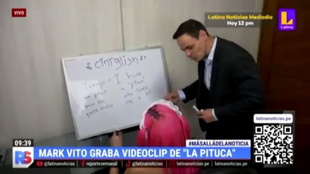 Mark Vito ayudó a Cint G a traducir en inglés la letra de “La pituca” (VIDEO)