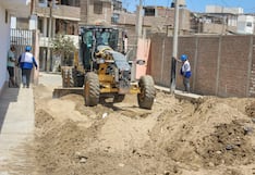 Trujillo: Intervienen calles para mejorar transitabilidad en La Esperanza