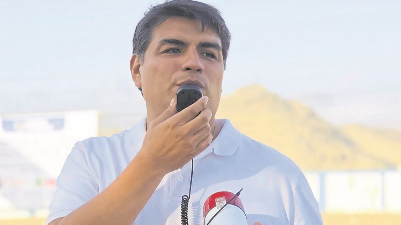 José Miranda, candidato a la alcaldía de Trujillo, lo denunció ante el JNE porque estaría usando bienes y medios de la MPT a favor de su campaña.