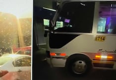 Dos heridos deja ataque a balazos contra cúster de la ruta 22 en San Juan de Miraflores