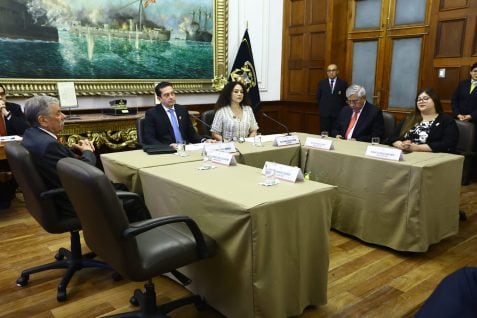 Congreso Bicameral instaló la Mesa Directiva de la Junta Preparatoria. Foto: Congreso de la República.