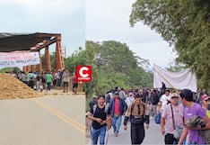 San Martín: productores de arroz bloquean carretera Fernando Belaunde Terry y declaran paro indefinido