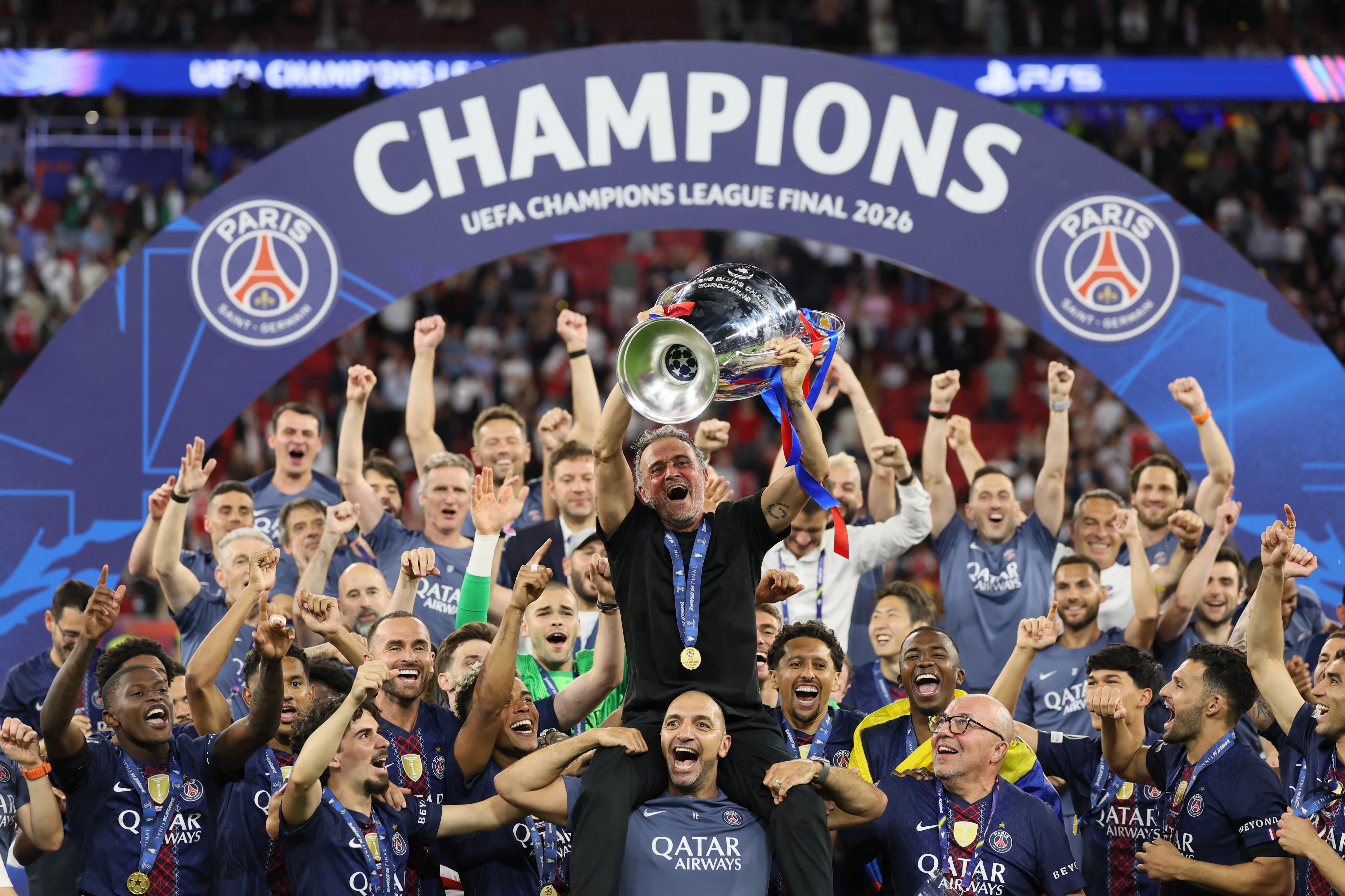 PSG derrotó por penales a Arsenal. (Foto: AFP)
