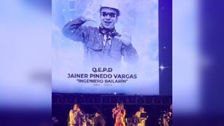 Explosión se despide del “Ingeniero Bailarín” en show en Arequipa: “Ahora es nuestro ángel” (VIDEO)