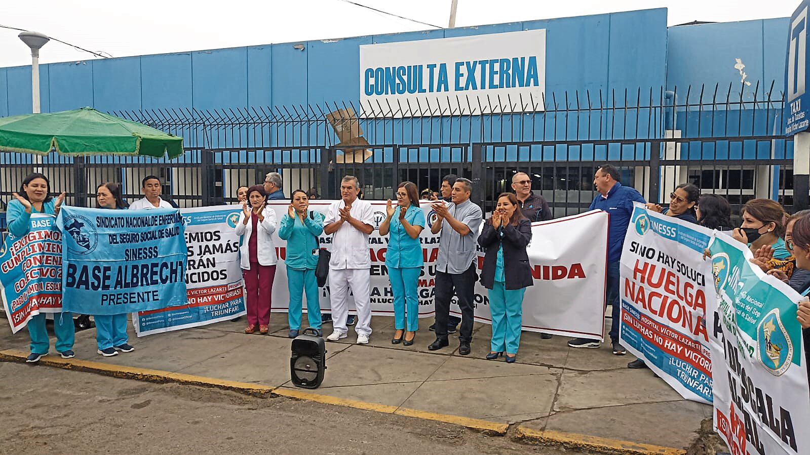 La sindicalista María Espinoza aseguró que no descuidarán área de emergencia ni hospitalización.