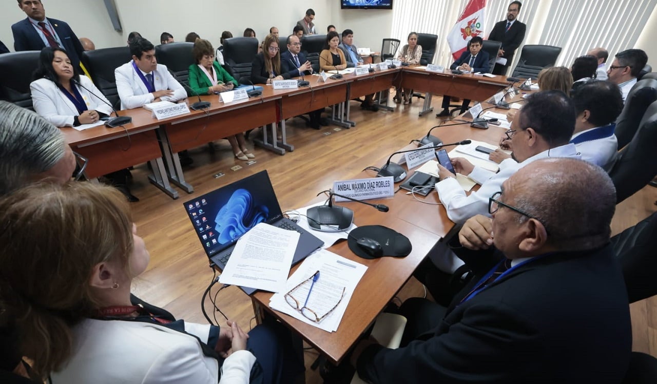 El grupo parlamentario convocó a decanos de colegios profesionales para coordinar medidas y conocer las principales necesidades del sector.