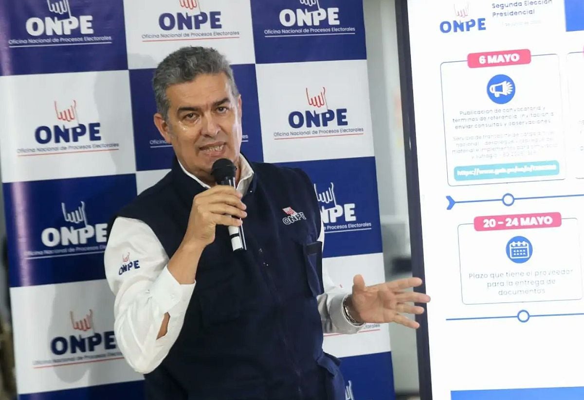 A las 8 p.m. del domingo, la ONPE da primeras cifras. (Foto: ONPE)