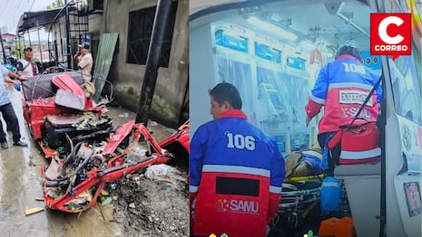 Tingo María: Árbol cae sobre mototaxi y deja un fallecido