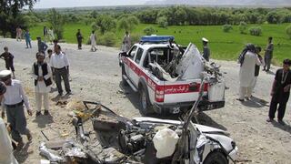 Afganistán: Explosión de mina al paso deja siete muertos