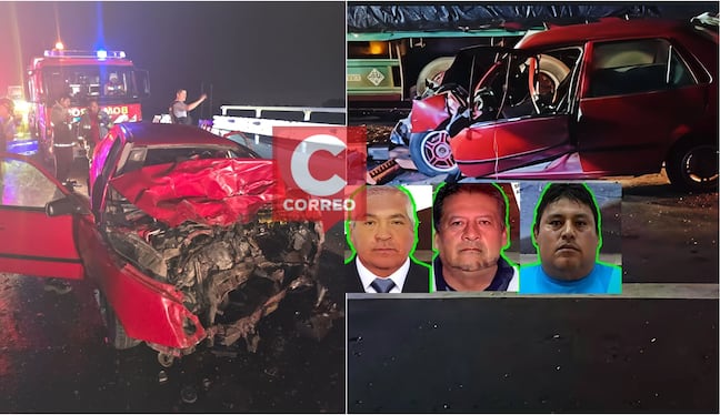 Trágica Navidad en Pisco: tres muertos tras choque entre auto y tráiler