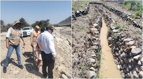 Trabajos en Orcona habrían dañado acueducto histórico en Nasca