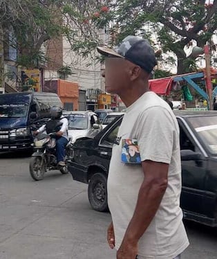 Paraderos informales cerca al Parque Las Fuentes.