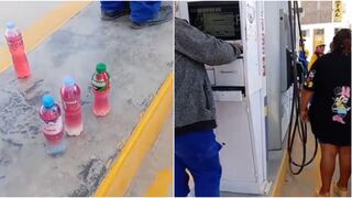 Ica: denuncian venta de gasolina mezclada con agua en grifo camino a Huacachina