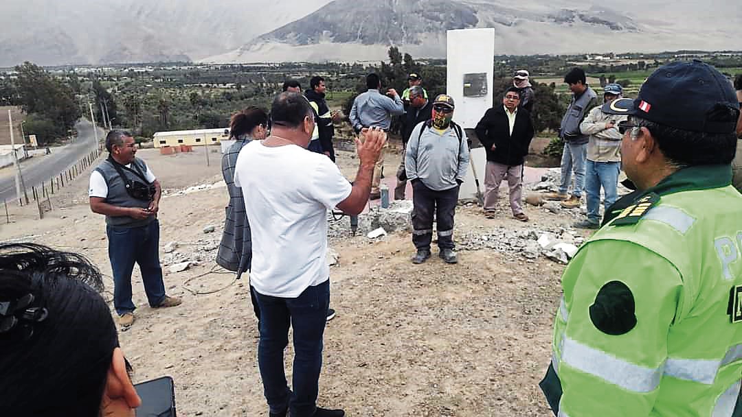 Tensión en la provincia de Caravelí. Foto: difusión.