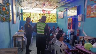 Piura: Decomisan bebidas alcohólicas y enseres durante operativo
