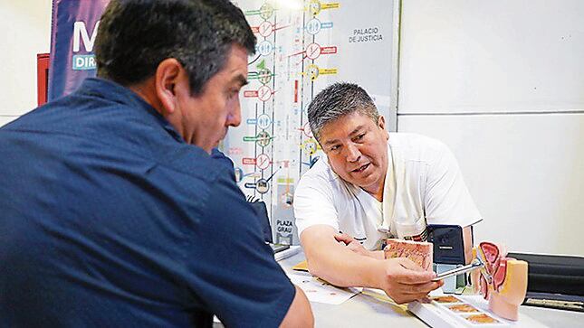 Exhortan a varones mayores de 40 años acudir a tamizajes. Realizarán chequeos gratuitos hasta el 7 de febrero. (Foto: Difusión)