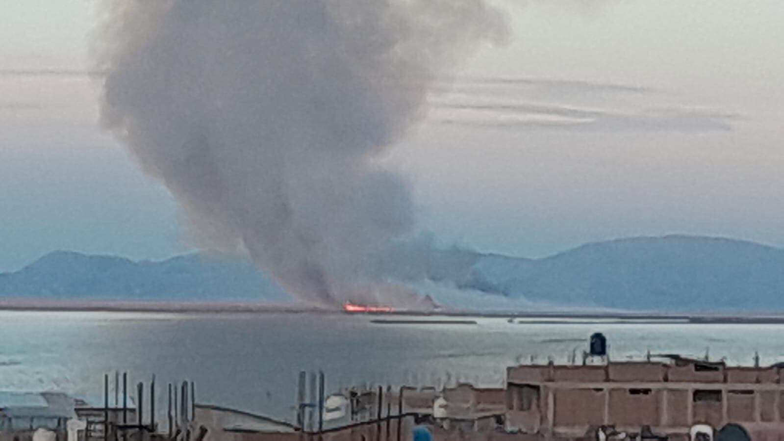 Incendio forestal en Puno