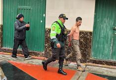 Puno: Extranjero acusado de ladrón fue atado a un poste de alumbrado público