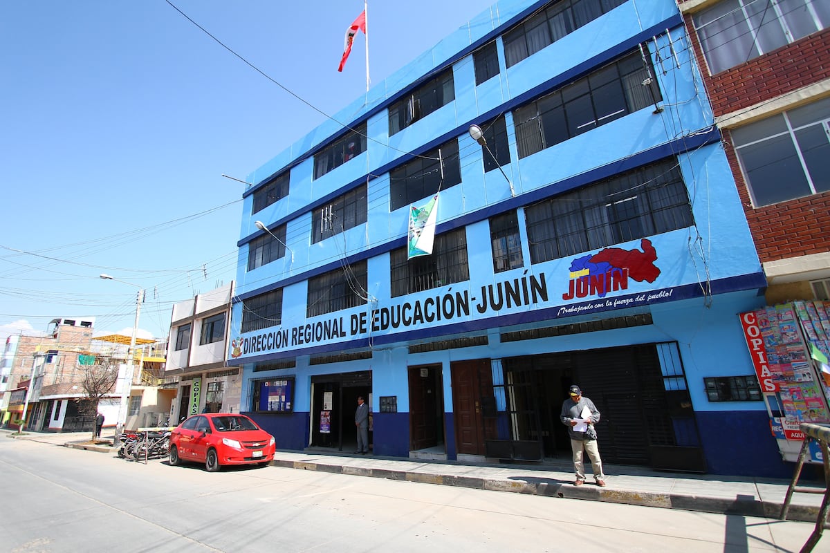 DIRECCION REGIONAL DE EDUCACION DE JUNIN. DREJ. Huancayo. Fotos/Wilder Huaroc 53285