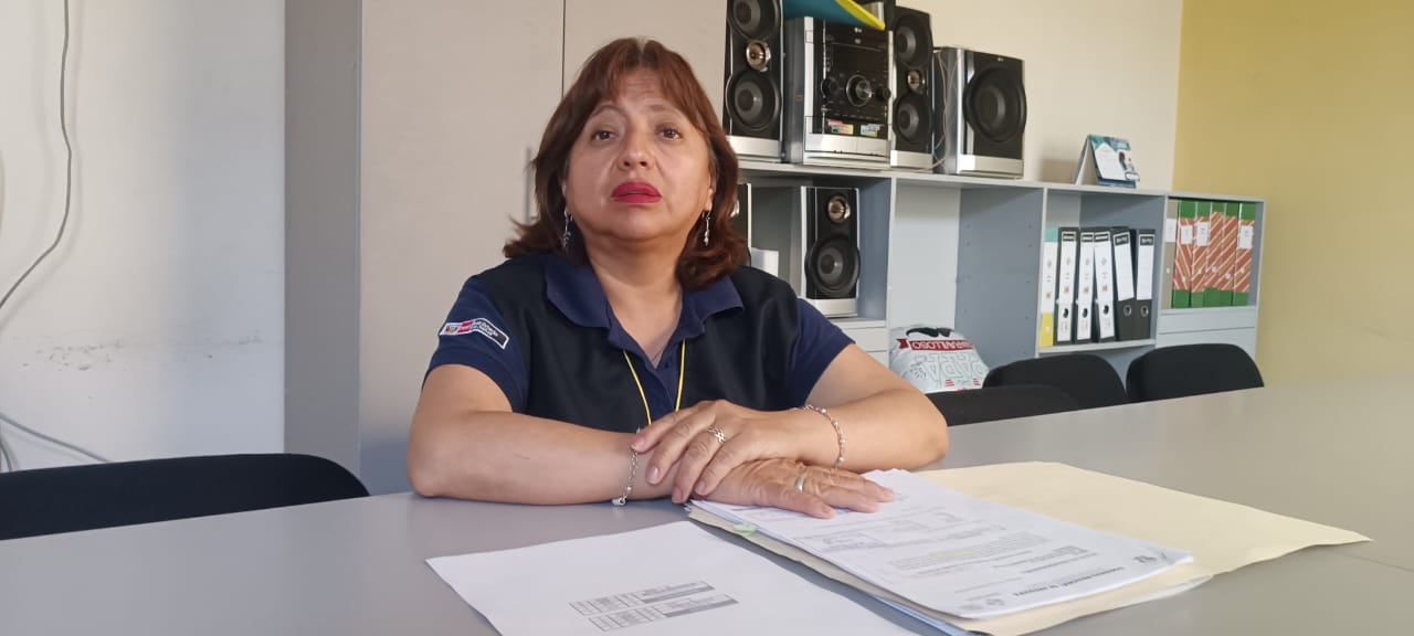 Marcia Vargas, responsable de vigilancia sanitaria de la Gerencia Regional de Salud. Foto: GEC.