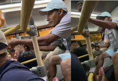 Pasajero del Metropolitano desarma baranda de seguridad en plena ruta