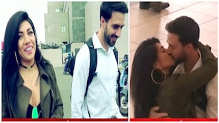 Diana Sánchez es captada besándose con joven estadounidense en aeropuerto (VIDEO)