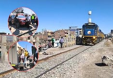 Arequipa: Camioneta mal estacionada detuvo un tren por casi media hora y generó caos en Río Seco