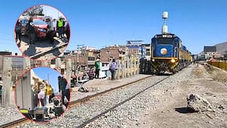 Arequipa: Camioneta mal estacionada detuvo un tren por casi media hora y generó caos en Río Seco