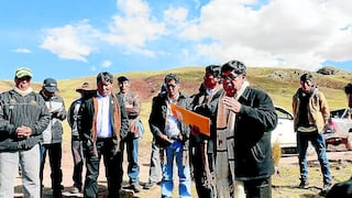 Puno: autoridades Verifican límites territoriales entre Puno y Cuzco 