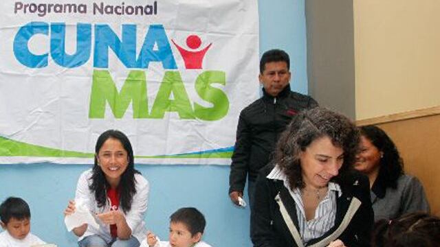 Cuna Más celebra primer aniversario en Bagua con presencia de primera dama