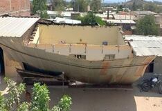 Piura: Fuertes vientos tumban techos de 8 viviendas