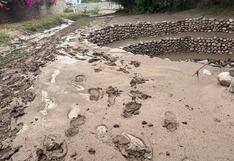 Nasca: Los Acueductos de Cantalloc afectados con masas de barro acumulado