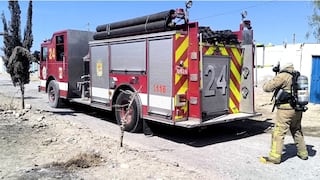 Tacna: Incendio arrasa habitaciones de casa en la asociación Jóvenes Unidos