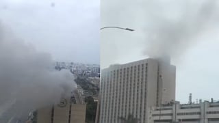 Cercado de Lima: No se registraron heridos en amago de incendio en Hotel Sheraton