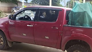 Satipo: Cuatro sujetos armados le roban su camioneta y lo dejan maniatado