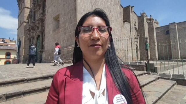 Directora de la Dirección Desconcentrada de Cultura hace proyecciones. Foto/Difusión.